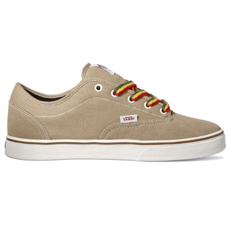 Vans AV Era 1.5 Shoes-Khaki/White