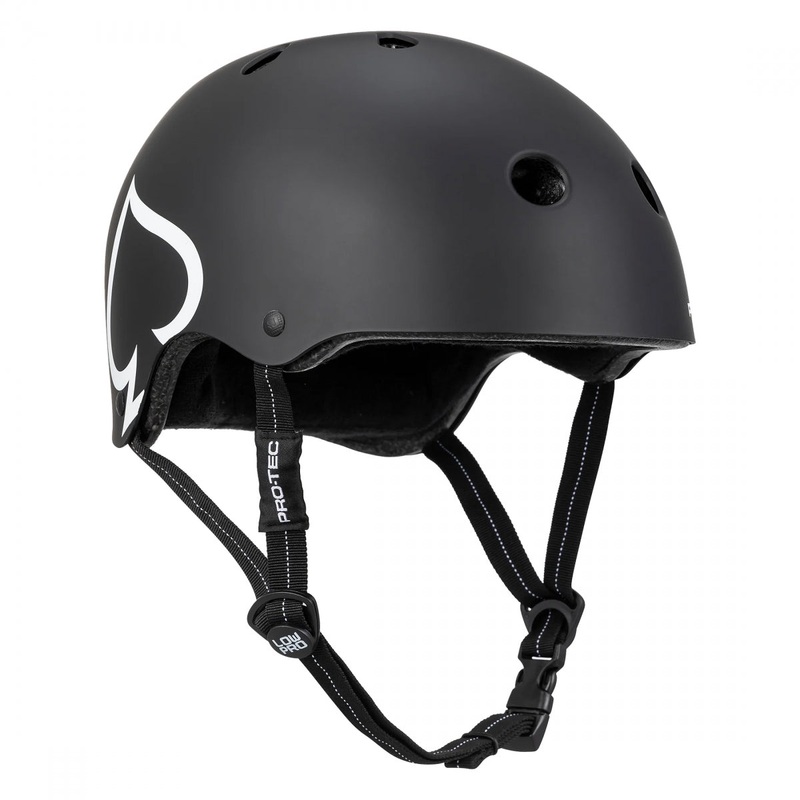 BMX Helmet Protec Low Pro Certified LG/XL 22.45 to 23.6in (57 to 60 cm) Matte Black BMX/Skate