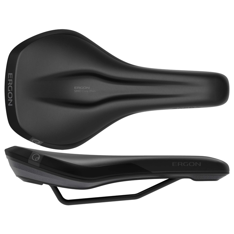 Ergon SMC Core Mens Saddle – SM/MD Black/Gray