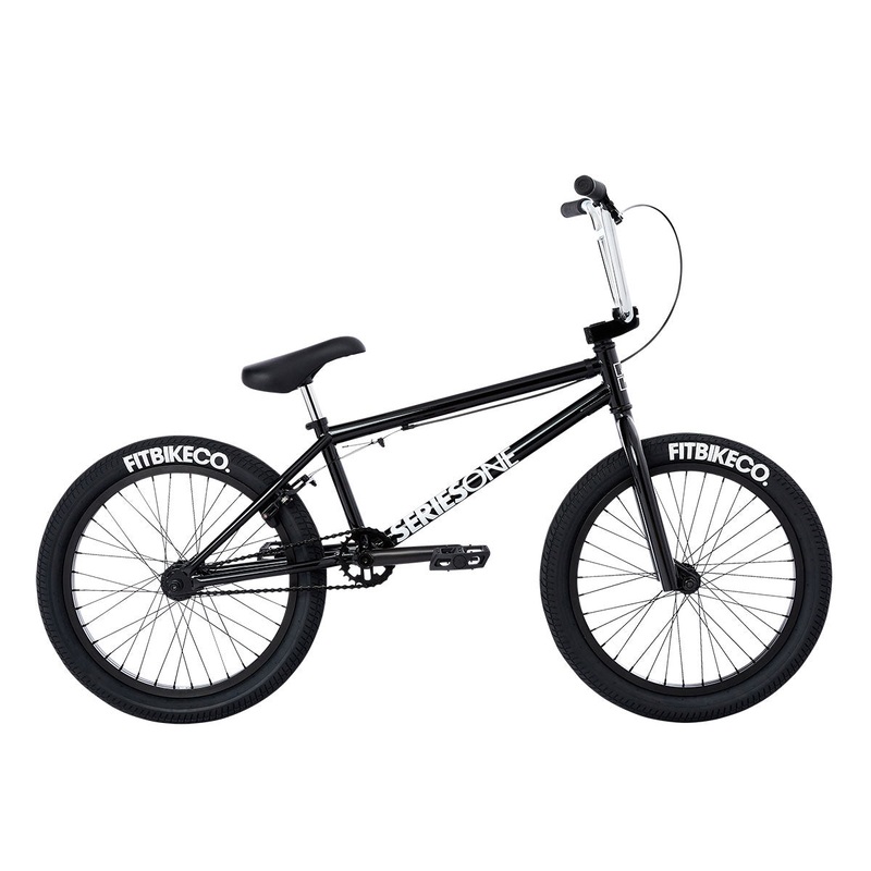 Fit Series One MD 20.5″TT BMX Freestyle Bike-Gloss Black