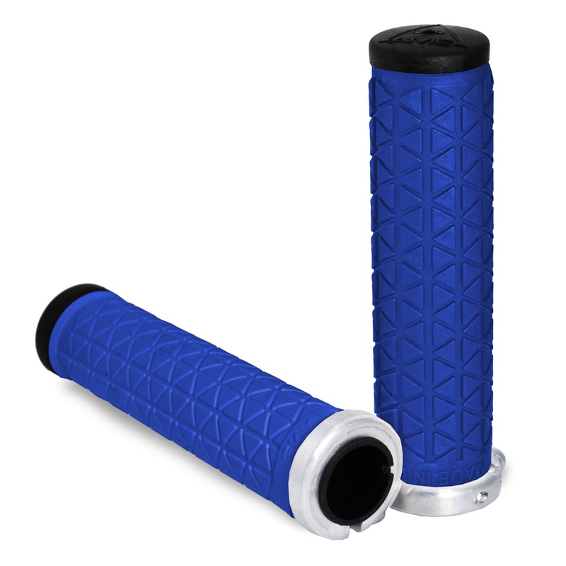 A’ME Tri Bike Grips – Blue – Soft