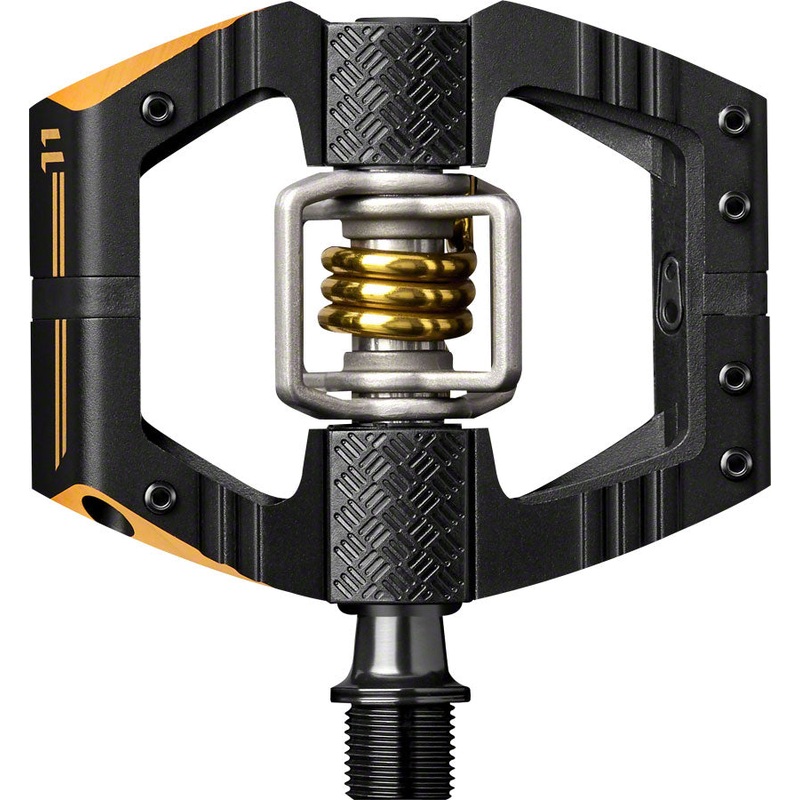 Crankbrothers Mallet Enduro 11 Pedals – Dual Sided Clipless Aluminum 9/16″ BLK/Gold