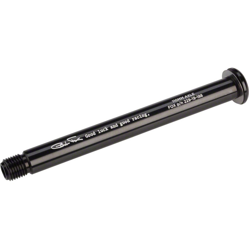 FOX Kabolt Axle Assembly, Black, for 15x110mm “Boost” Forks