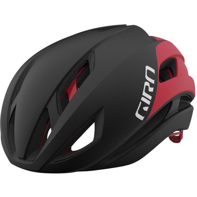 Giro Eclipse Spherical Road Helmet – Matt Black-White-Red – 2024