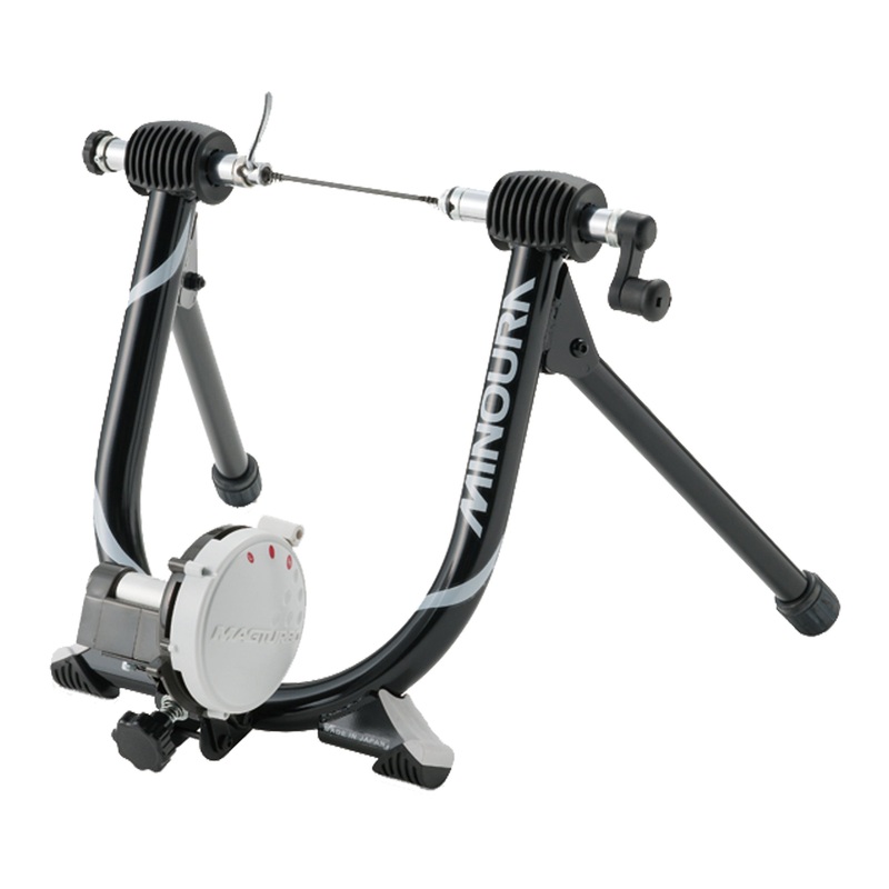 Minoura MagRide 60D Stationary Bicycle Trainer w/ Magnetic Resistance Unit