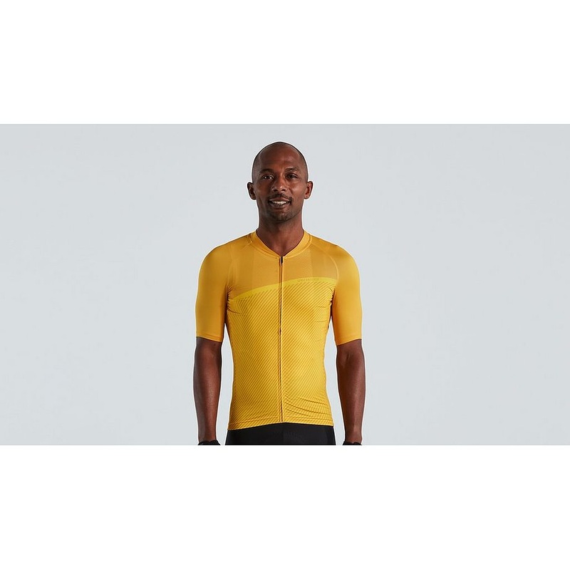 Specialized sl stripe jersey ss men brassy yellow xxl