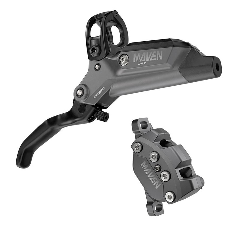 SRAM Maven Bronze Disc Brake Lever – Front Post Mount 4-Piston Aluminum Lever SS Hardware Blast Dark Polar A1