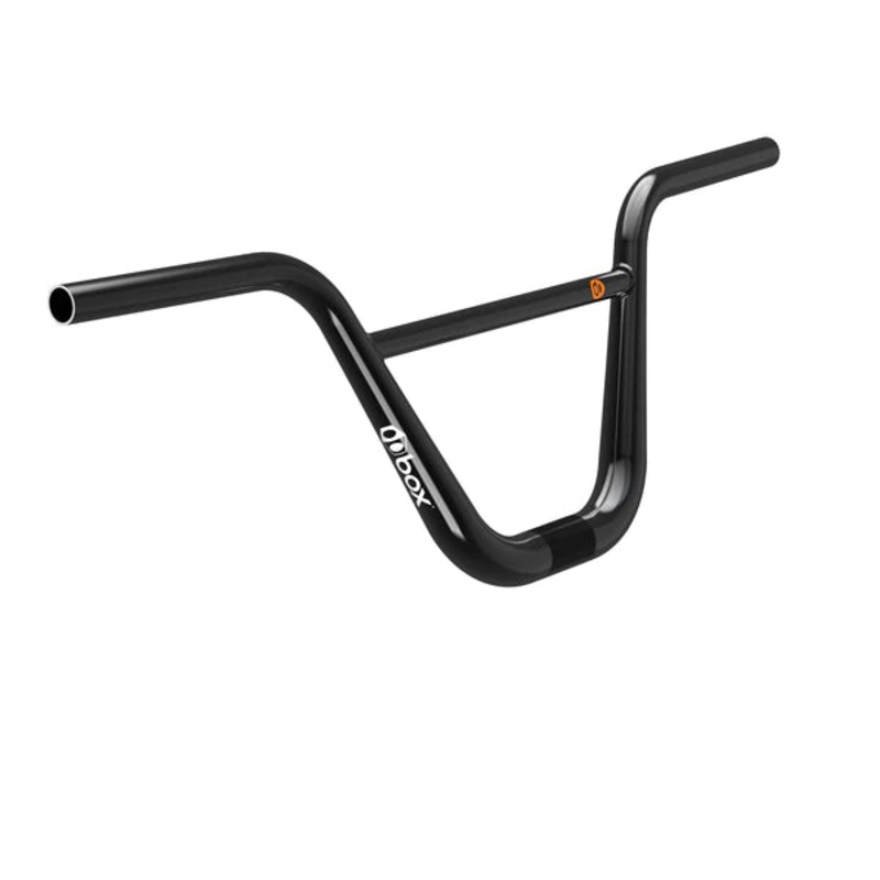 Box One Cromo Triple Taper BMX Handlebars – 31.8mm Clamp – 8.5″ tall – Black