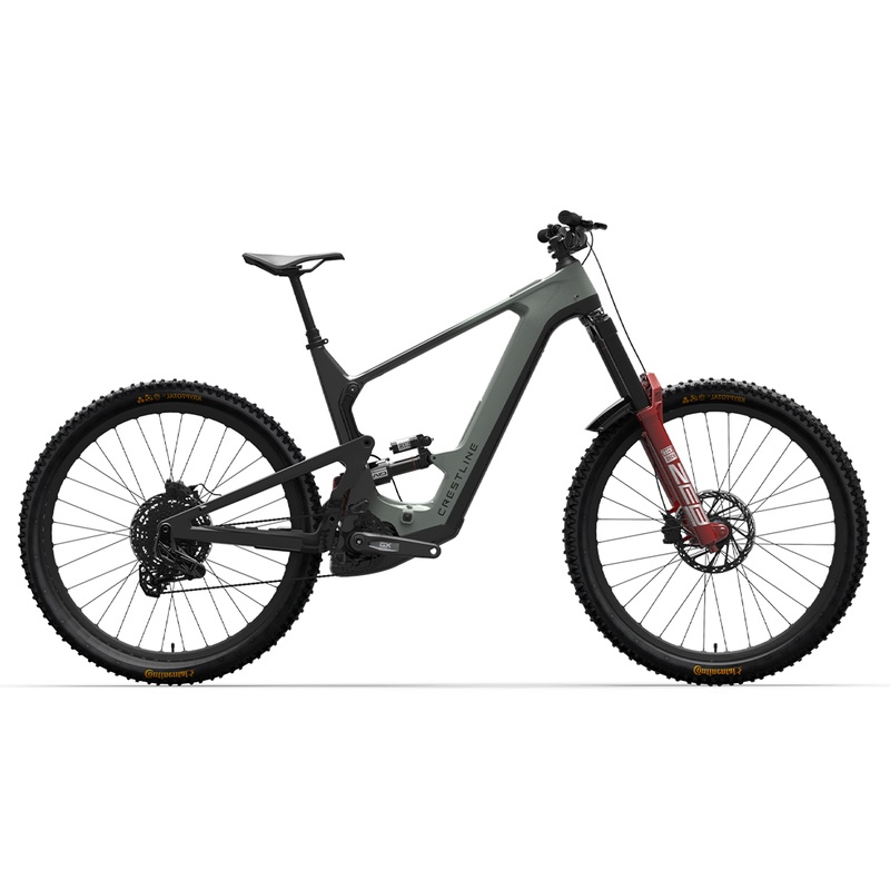 Crestline S 180 Classic Edition 2025 – Bosch Motor, 800WH Battery – Gray/Black