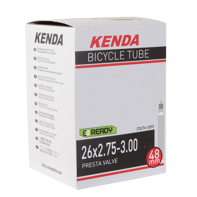 Kenda Butyl Tube 26 x 2.75-3.0″ PV/48mm – Each