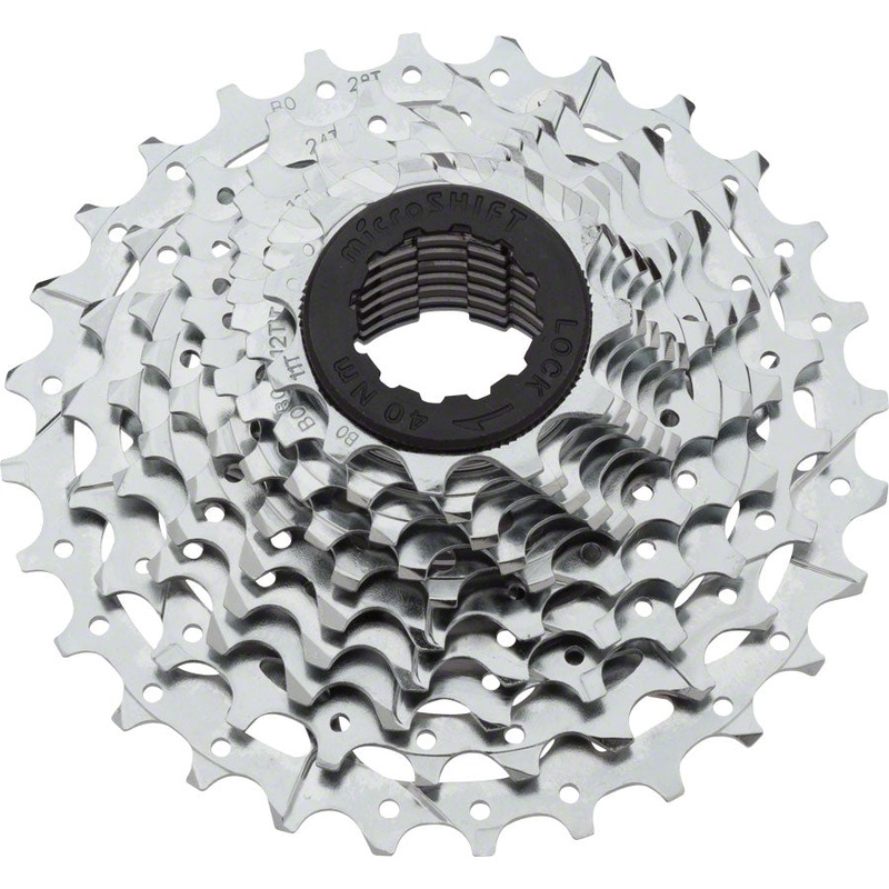 microSHIFT H10 Cassette – 10 Speed 11-34t Chrome Plated