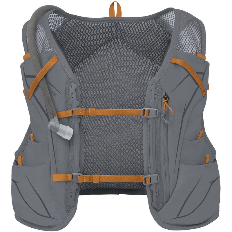 Osprey Duro 6 Mens Hydration Vest – Gray/Toffee/Orange Small