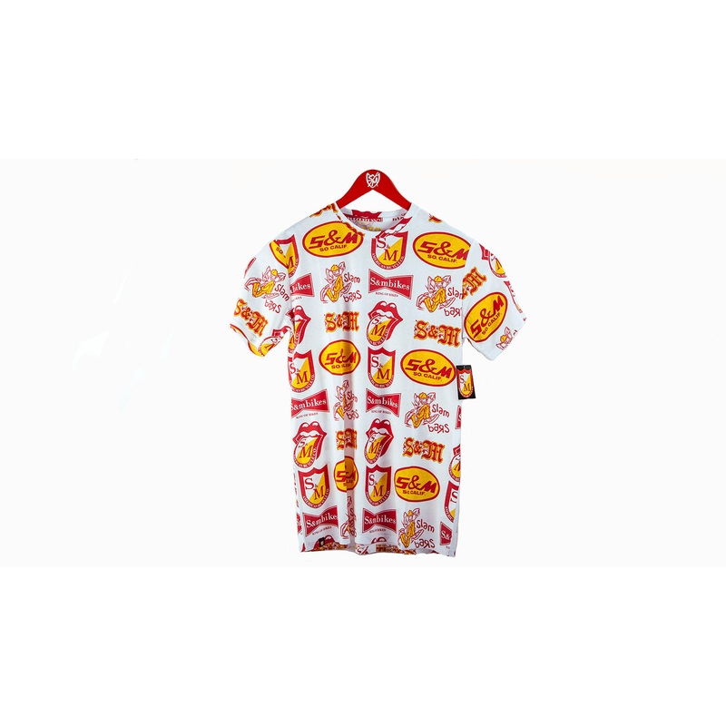 S&M DECLINE T SHIRT WHITE 2XL