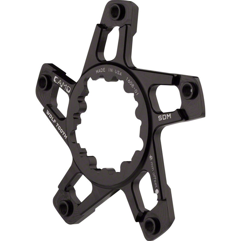 Wolf Tooth CAMO SRAM Direct Mount Boost Spider – M5 for 52mm Chainline/3mm Offset