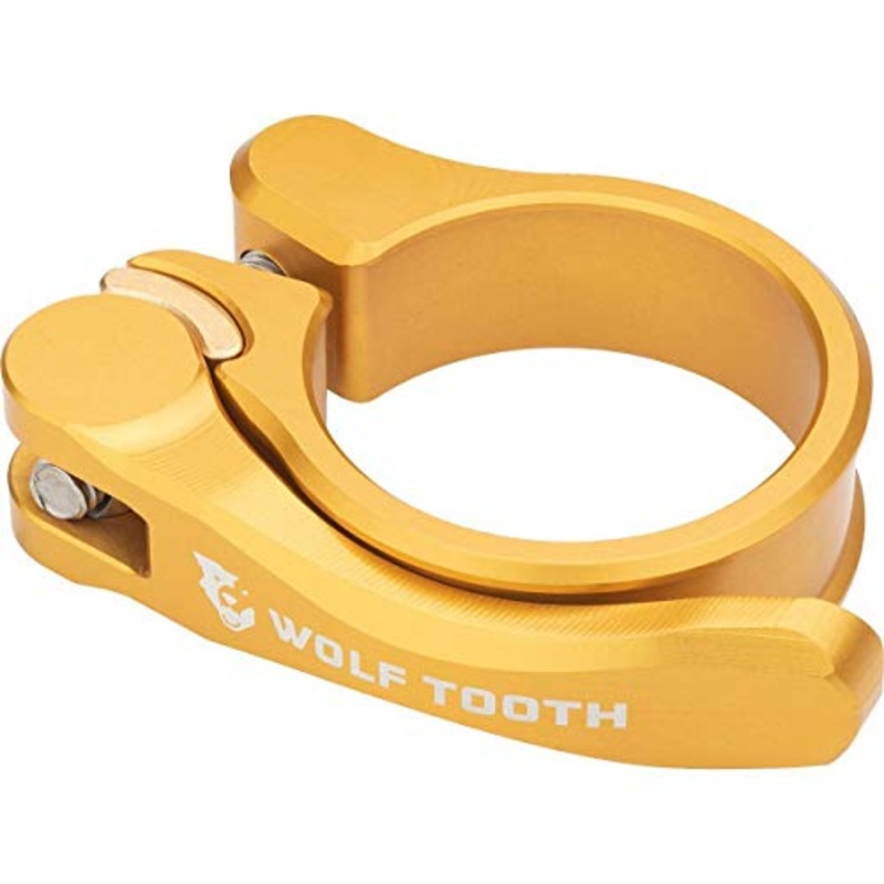 Wolf Tooth Seatpost Clamp 29.8Mm Quick Release Gold