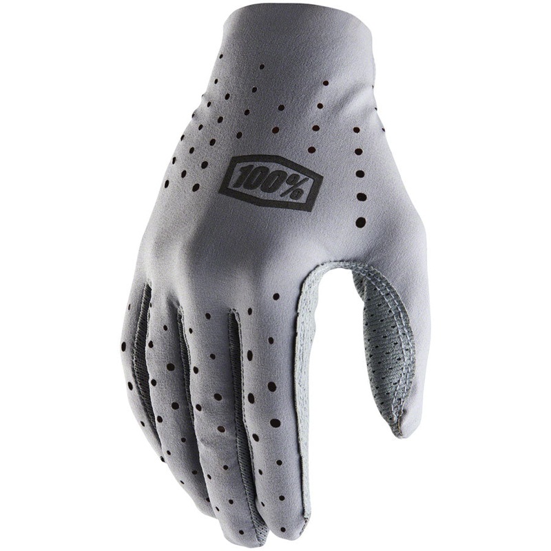 100% Sling Gloves – Gray Full Finger Womens Large