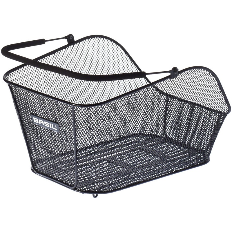 Basil Icon M NX System Rear Basket – Black