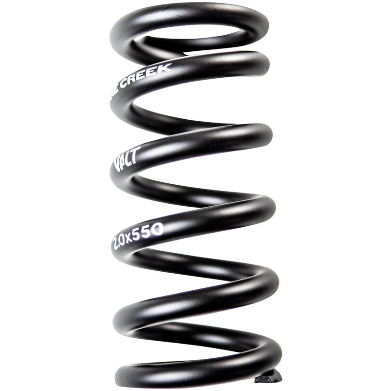 Cane Creek VALT Lightweight Steel Spring Coil Shock – 2.00″/51mm x 550lbs BLK