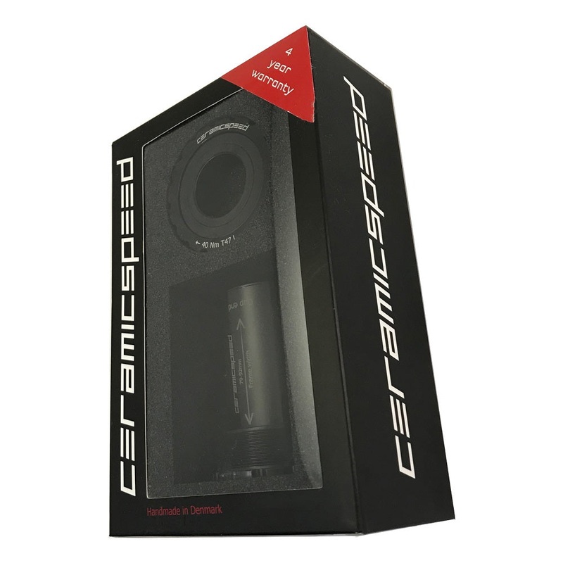 CeramicSpeed BB T47 Inboard Bottom Bracket for Shimano 24MM Standard 68 to 83mm Shell Width