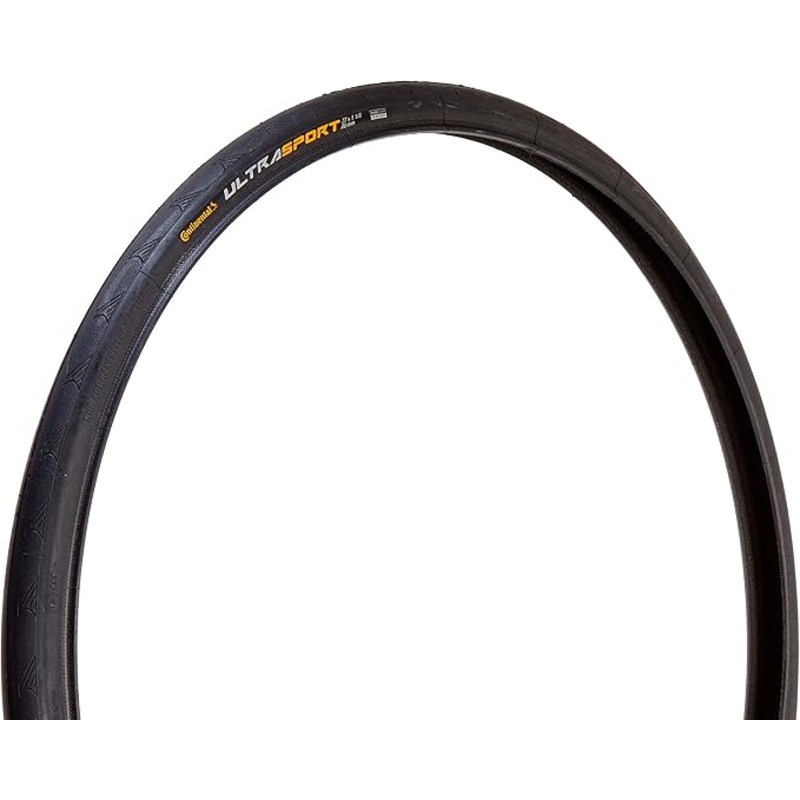 Continental Ultra Sport II Road Clincher, Black, 27 in X /