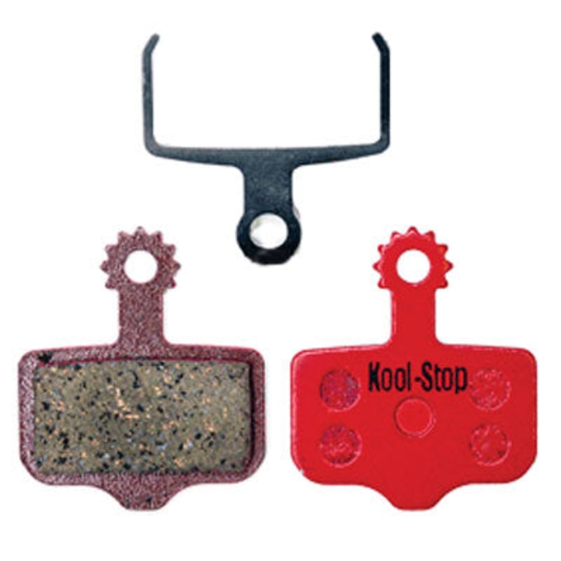 Koolstop Disc Avid Elixr Organic Pad, Steel Back Avid Compatible Disc Pads Kool Stop Brakepads