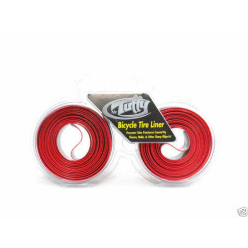 Mr Tuffy Tire Liners Red 28″  700c Bike Tire Liners