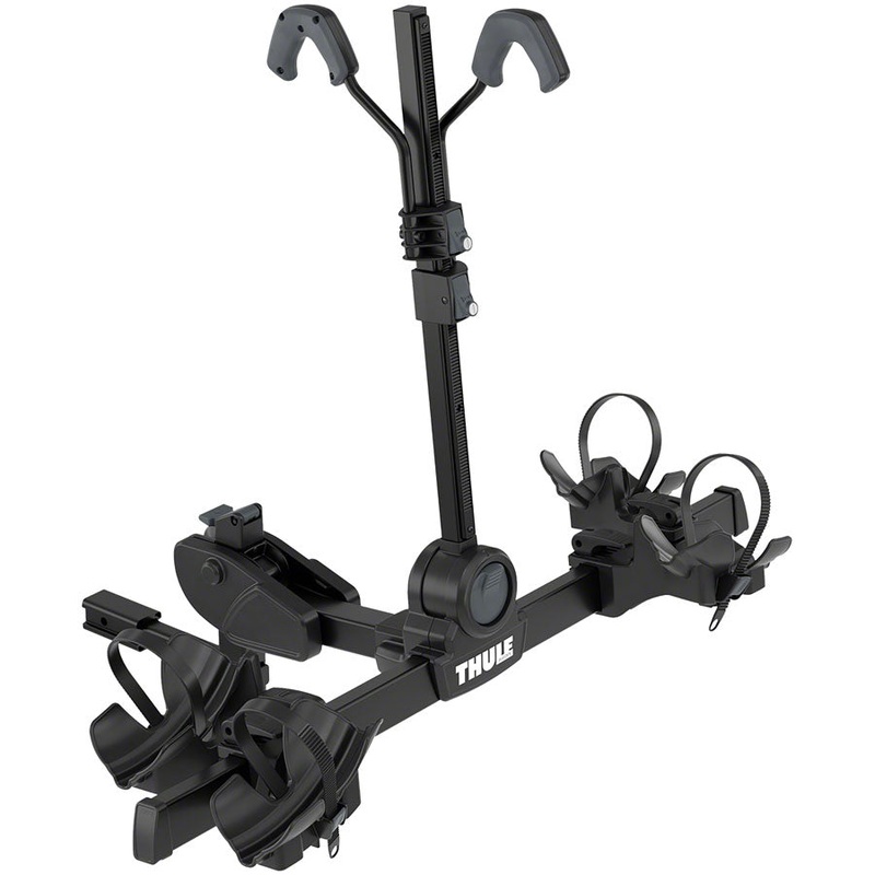 Thule DoubleTrack Pro XT Hitch Bike Rack – 1.25″/2″ Receiver, 2-Bike, Black
