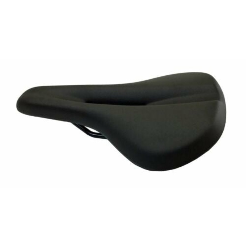 Bicycle Comfort  Saddle Men’s or Women’s Commuter Saddle Bike Seat Black 165mm