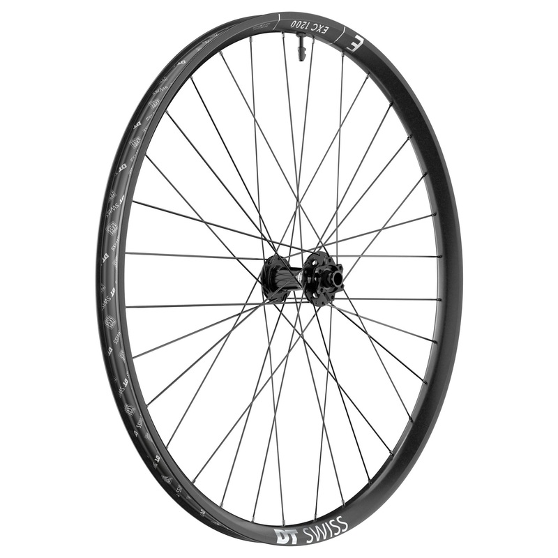 DT Swiss EXC 1200 Classic Front Wheel – 29″ 15 x 110mm 6-Bolt Black