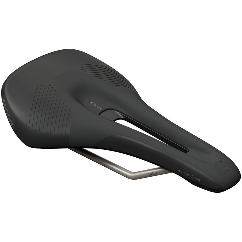 Ergon SR Allroad Comp Saddle – TiNox XP Black Womens Medium/Large