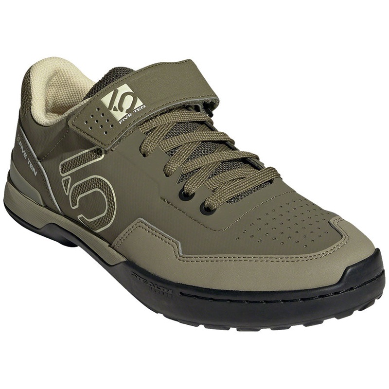 Five Ten Kestrel Lace Mountain Clipless Shoes – Mens Focus Olive/Sandy Beige/Orbit Green 12