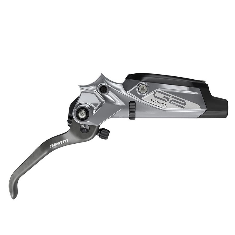 G2 Ultimate Disc Brake Lever Assembly – Carbon Lever Polar Grey Anodized A2