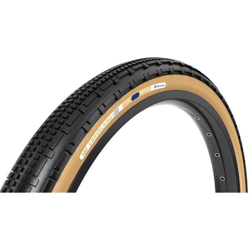 Panaracer GravelKing SK Tire – 700 x 50, Tubeless, Folding, Black/Brown RF750-GKSK-D2