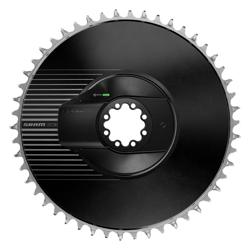 SRAM RED AXS Aero Power Meter Chainring Kit – 50t 12-Speed 8-Bolt Direct Mount BLK E1
