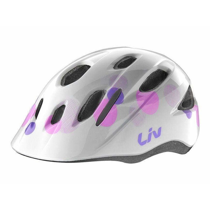 Musa Toddler Kids Bike Helmet – White