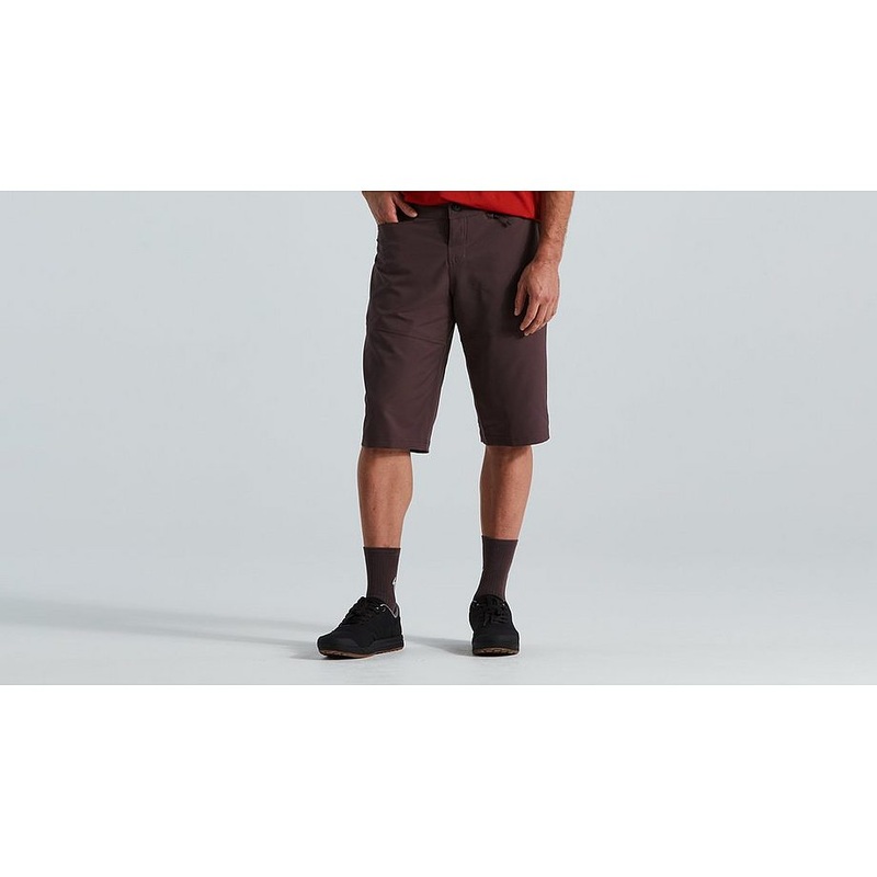 Specialized trail short w/liner men cast umber 34