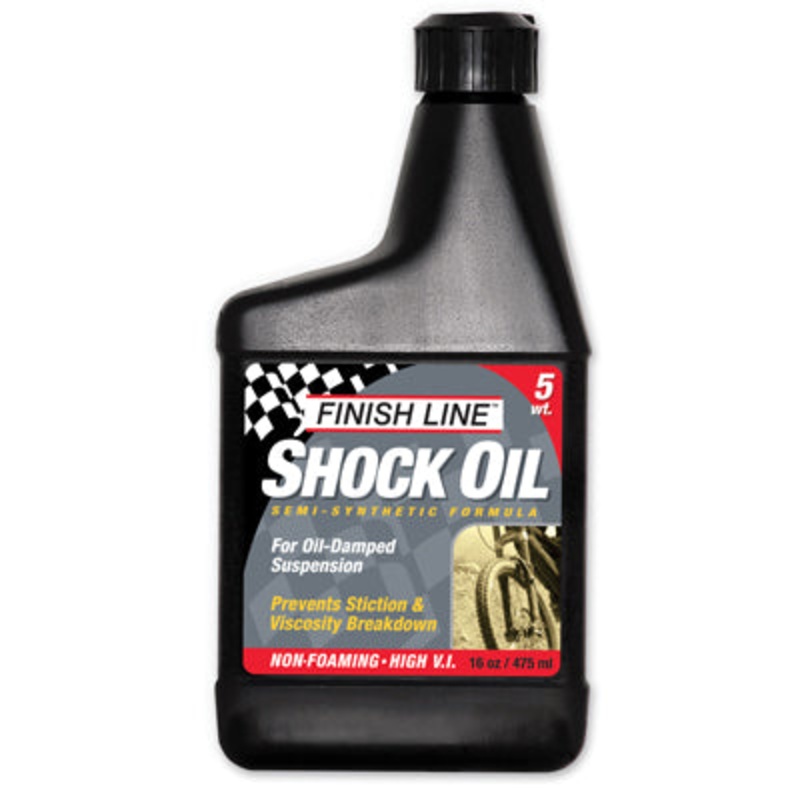 Finish Line Shock Oil,10Wt 16Oz Bottle  Shock Oil Finish Line Lubesclean