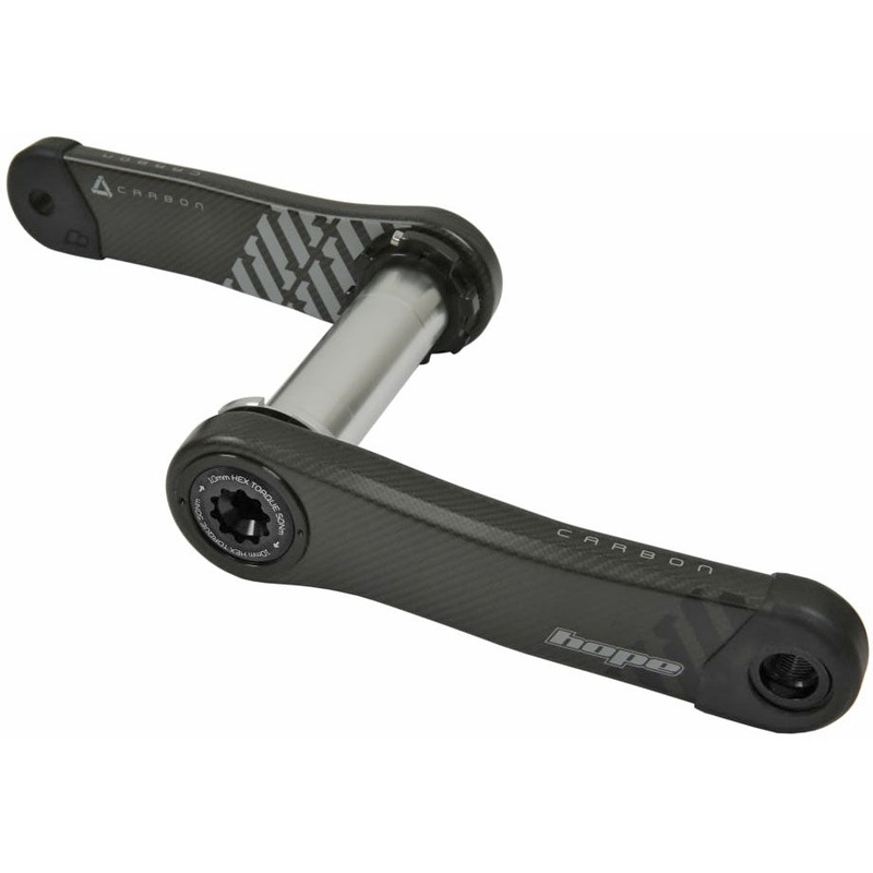 Hope Carbon Crankset (68/73mm), 165mm, Black