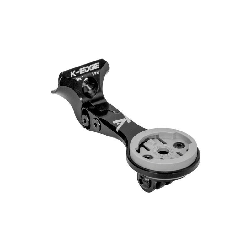 K-EDGE Wahoo Gen 7 Madone/Emonda Combo Mount – Black Anodize