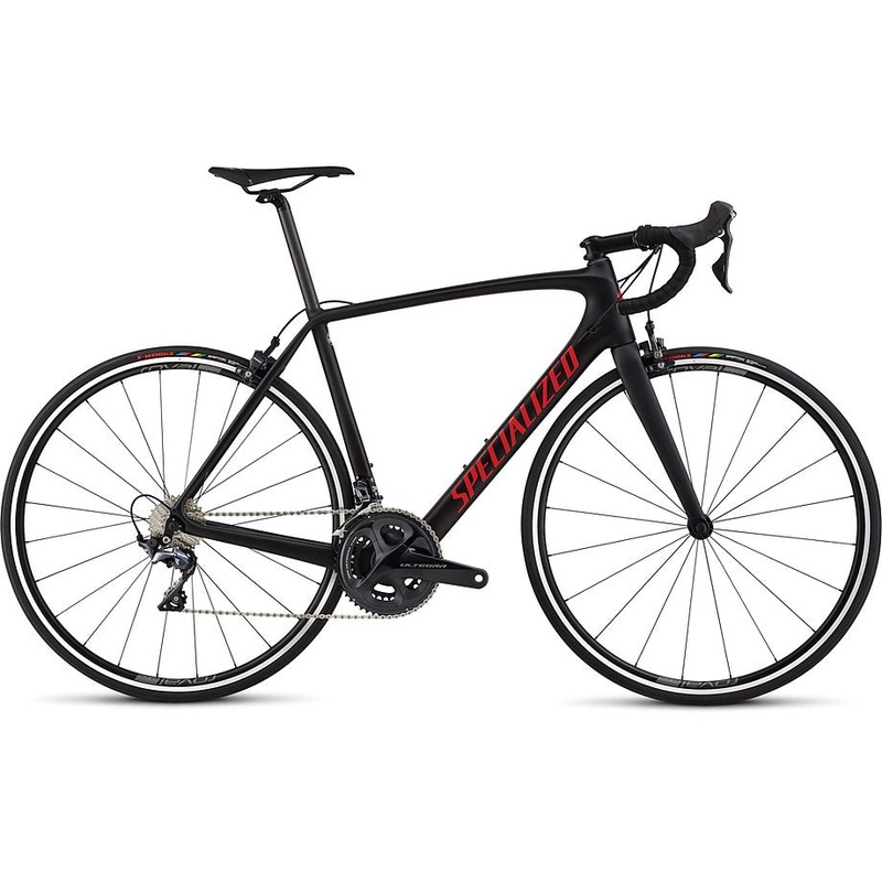 Specialized tarmac men sl5 comp black/gloss flo red/clean 58