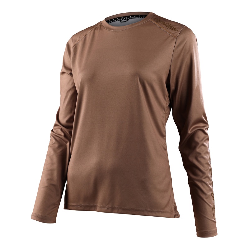 Troy Lee Designs Lilium Long Sleeve MTB Jersey – Womens – Coffee