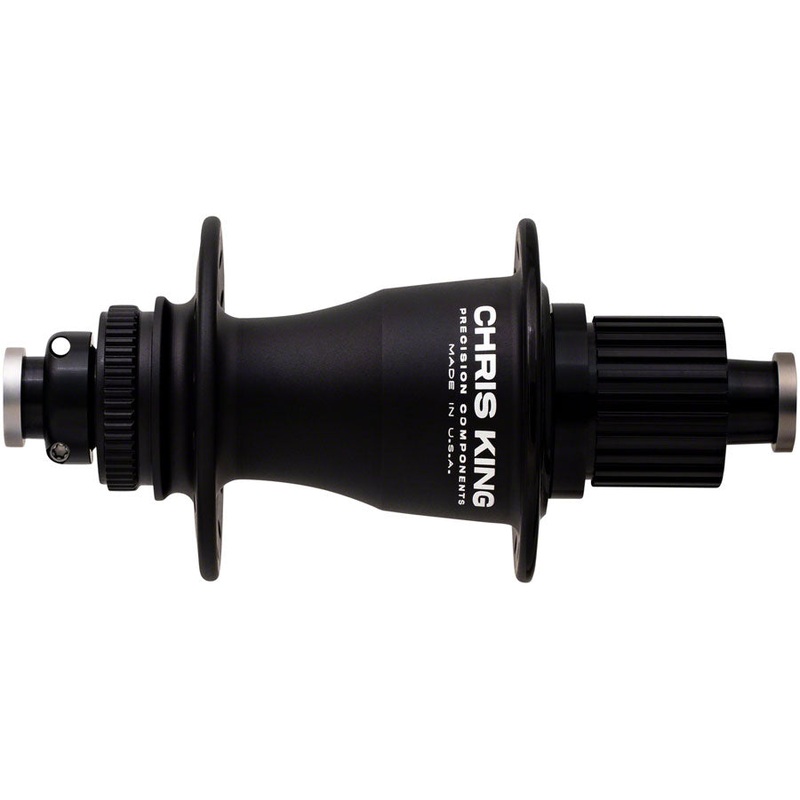 Chris King Boost Rear Hub – 12 x 148mm Center-Lock Micro Spline Matte BLK 32H