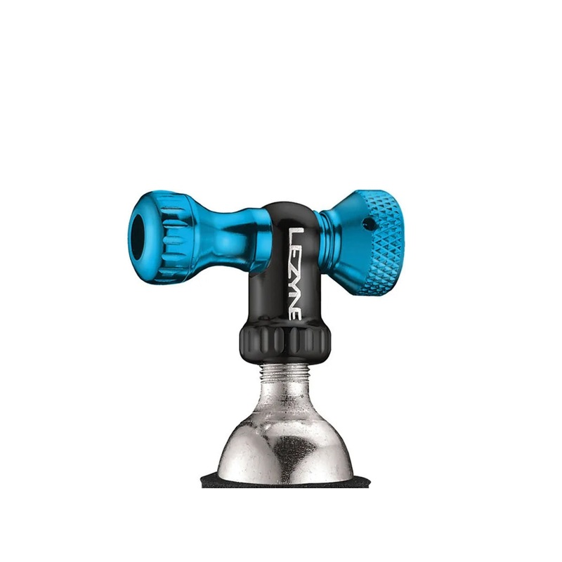 Lezyne Control Drive CO2 Inflator Head – Blue