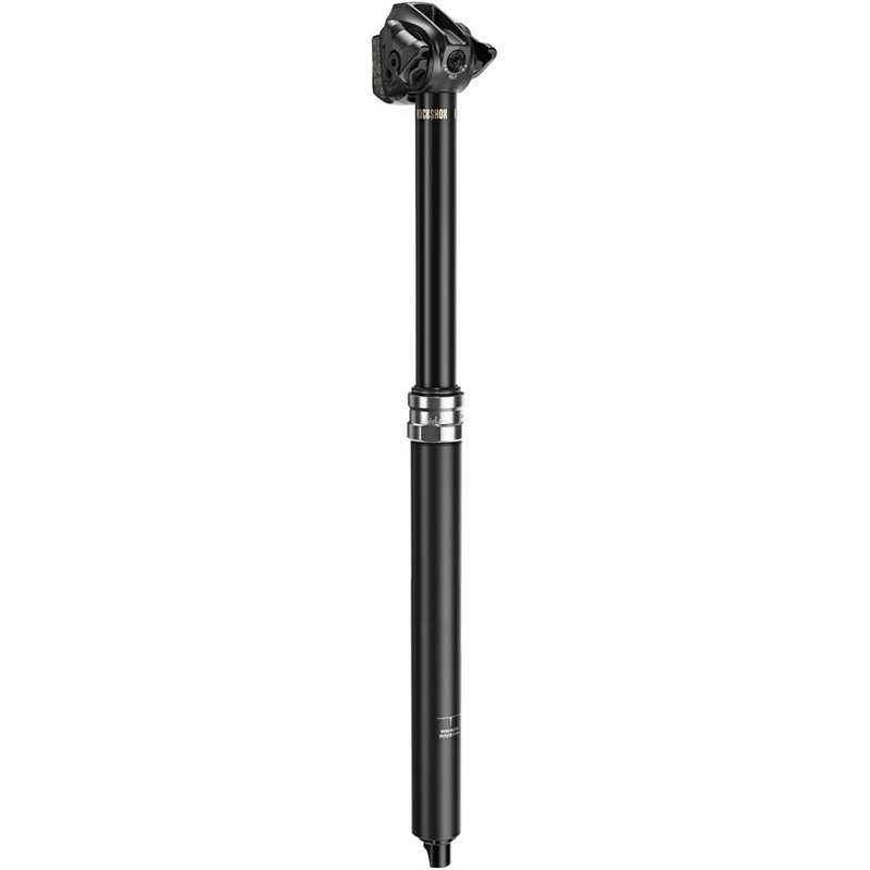 RockShox Reverb AXS Dropper Seatpost – 34.9mm, 125mm, Black, A1, w/ AXS Remote