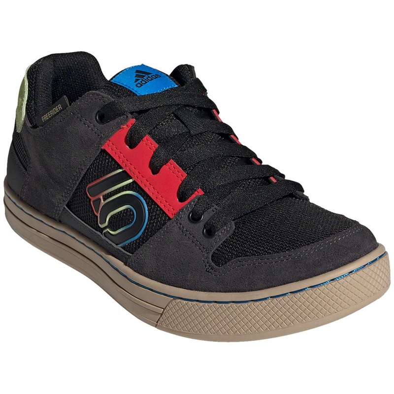 Five Ten Freerider Flat Shoes – Mens Core Black/Carbon/Pulse Lime 7