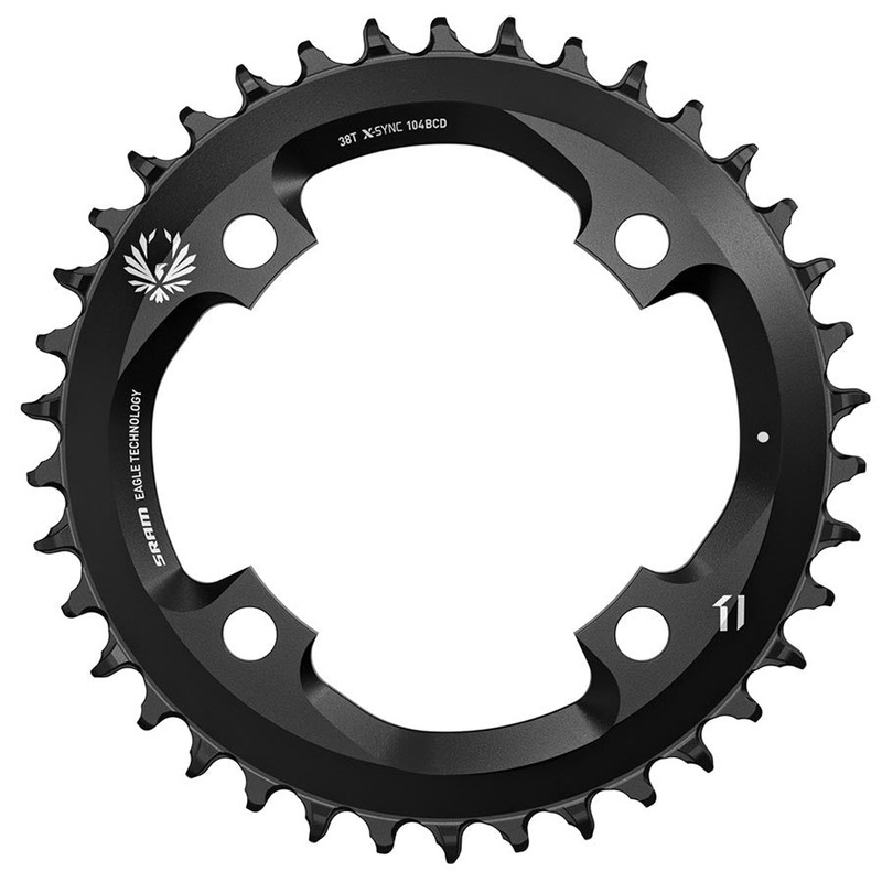 SRAM Eagle X-SYNC 2 Chainring – 38t 104 BCD Steel Black