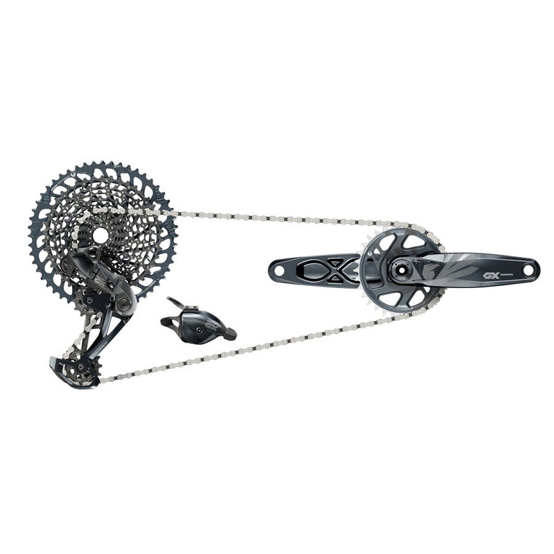 SRAM GX Eagle Groupset – 170mm Crankset 32t DUB Trigger Shifter Rear Derailleur 12-Speed 10-52t Cassette 12-Speed Chain