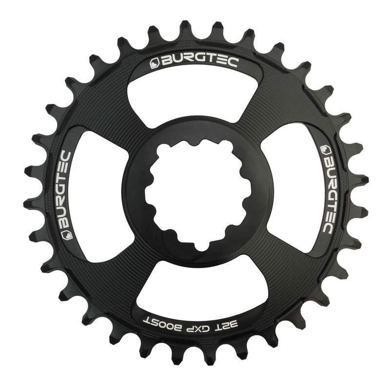 Burgtec GXP Boost 3mm Offset Thick Thin chainring 34T – Black