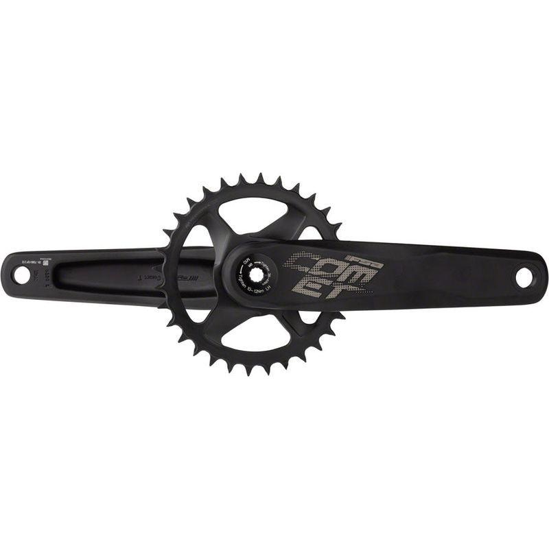 Full Speed Ahead Comet HD Modular 1x Crankset – 175mm Shimano 12-Speed 32t Direct Mount MegaExo Spindle Black 177mm Q-Factor