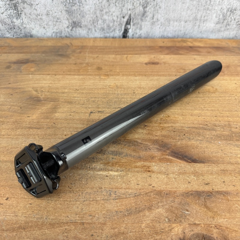 Low Mile! Bontrager Pro 300mm x 31.6mm 0mm Setback Carbon Bike Seatpost 242g